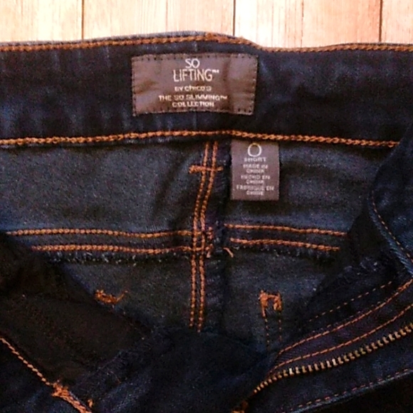 Chicos So Lifting women's size 0 short jeans (J5) - Picture 2 of 3